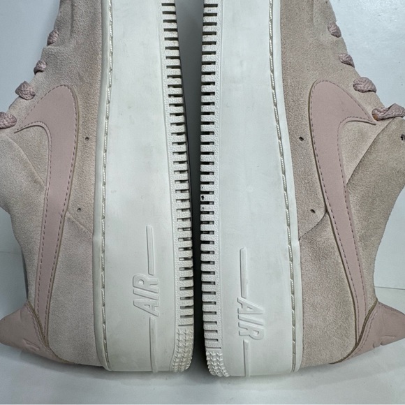 Nike Women’s size 9.5 Nike Air Force 1 sage low particle beige pink wmns shoes - Picture 9 of 11